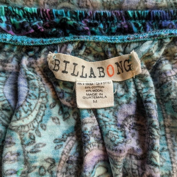Billabong Strapless Dress. Size M. EUC. - Picture 5 of 10